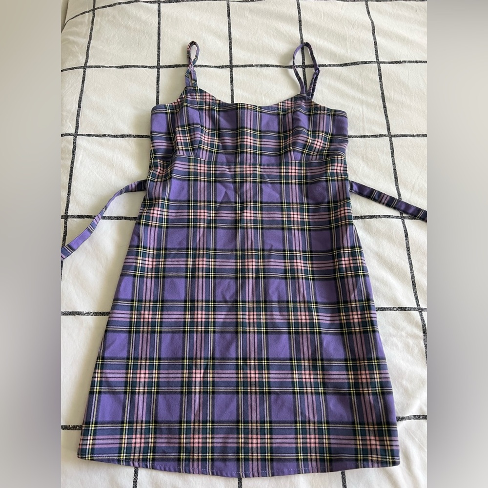 purple brandy melville dress